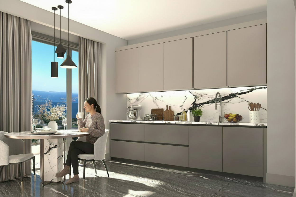 CE LA VI CROWNE: Sea View Apartments for Sale in Istanbul
