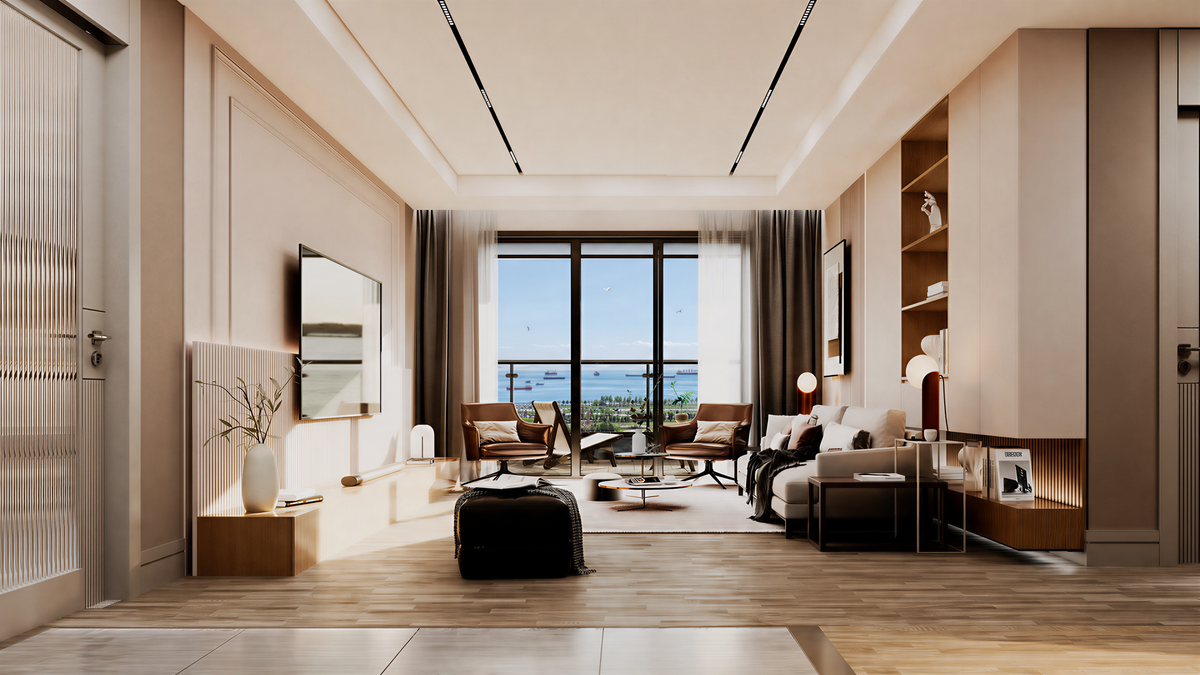 A project where the Marmara Sea becomes your view from every side