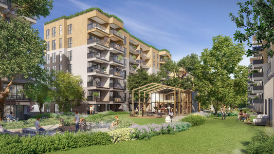 Your new way of life with huge green area