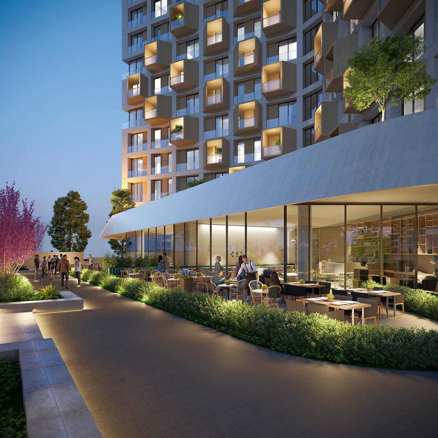 Strategically located beside the university and roundabout