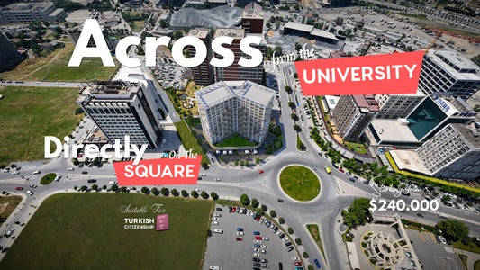 Strategically located beside the university and roundabout